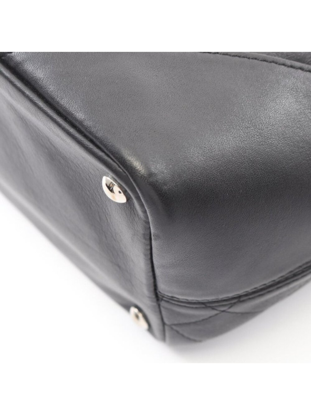 Chanel Tote Cambon Line Black Leather - Picture 7 of 10